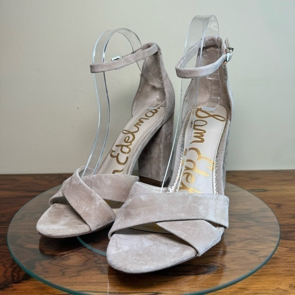 NEW Sam Edelman Yancy Block Heel Sandal - Picture 3 of 16